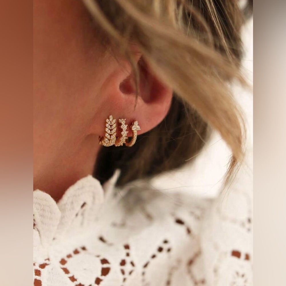 diamond earrings A728